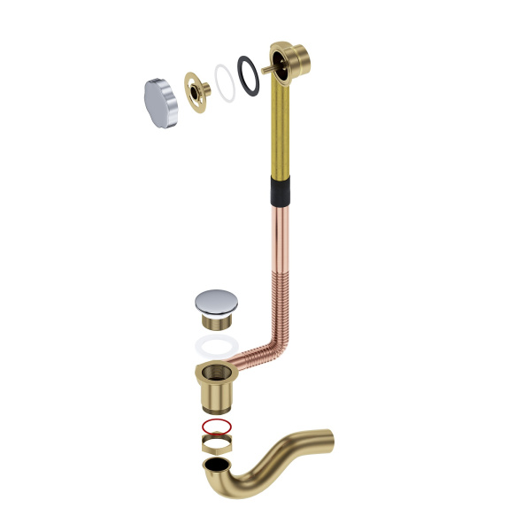 Слив перелив для ванны автомат Timo 8004/00